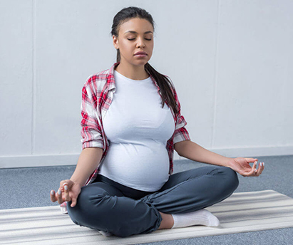 Manage pregnancy discomforts